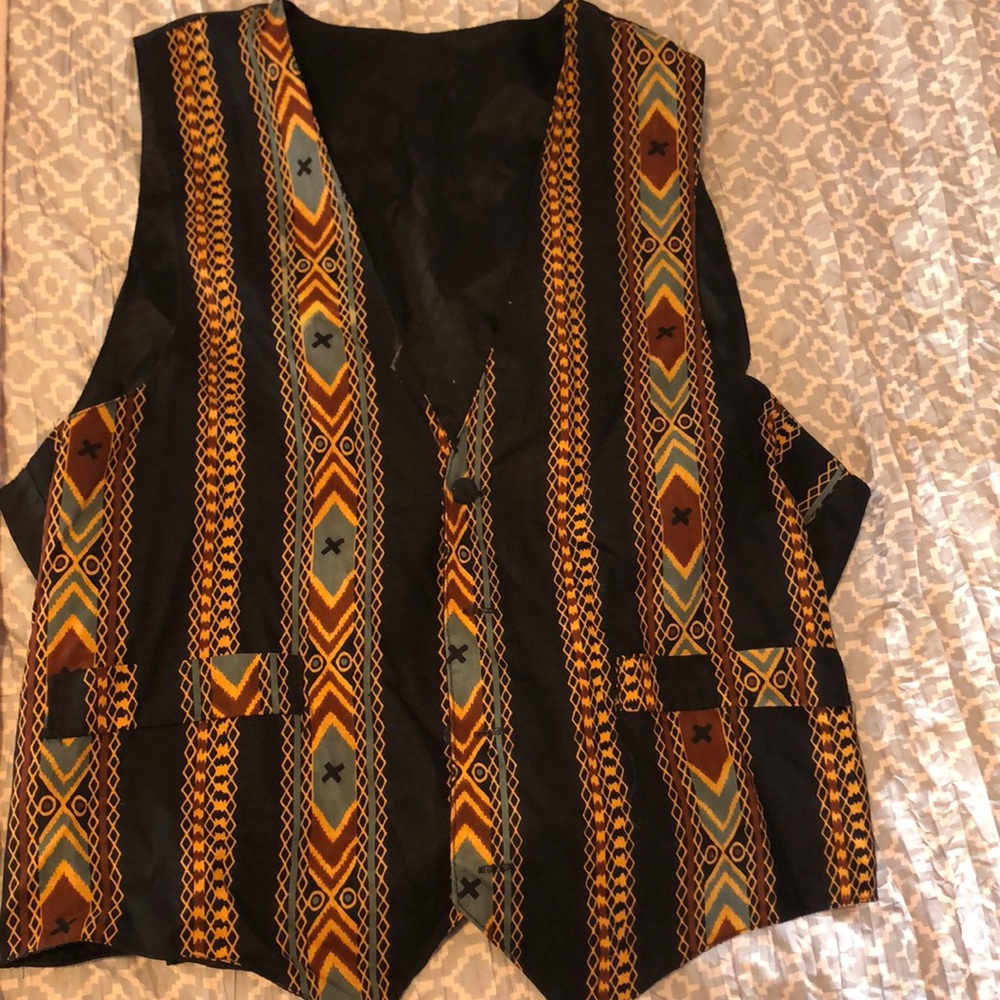 Vintage Tribal Vest